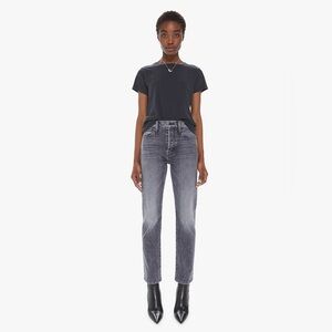 Mother Superior Jeans High Waisted Hiker Hover in Midnights with Molly, size 25